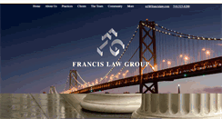 Desktop Screenshot of francislaw.com